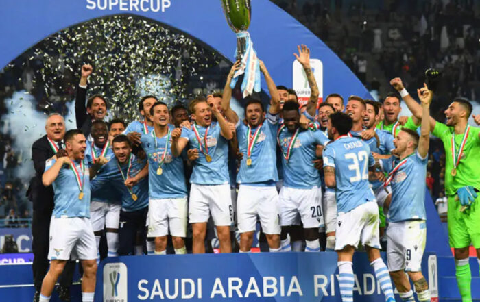 Supercoppa trionfo della Lazio